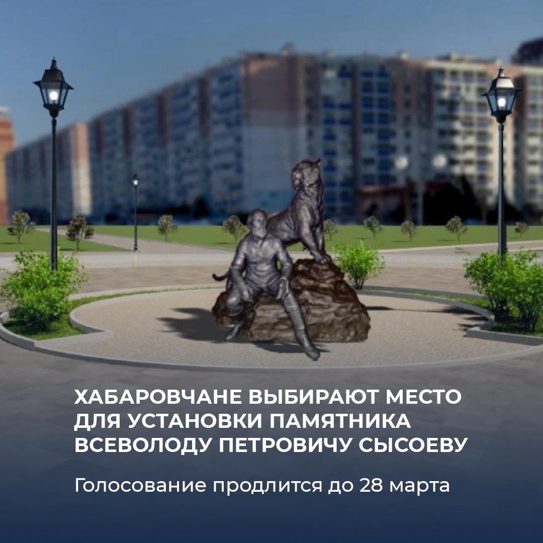 Выбираем место для памятника В. П. Сысоеву